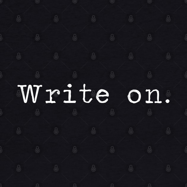 Write on (white) by qpdesignco